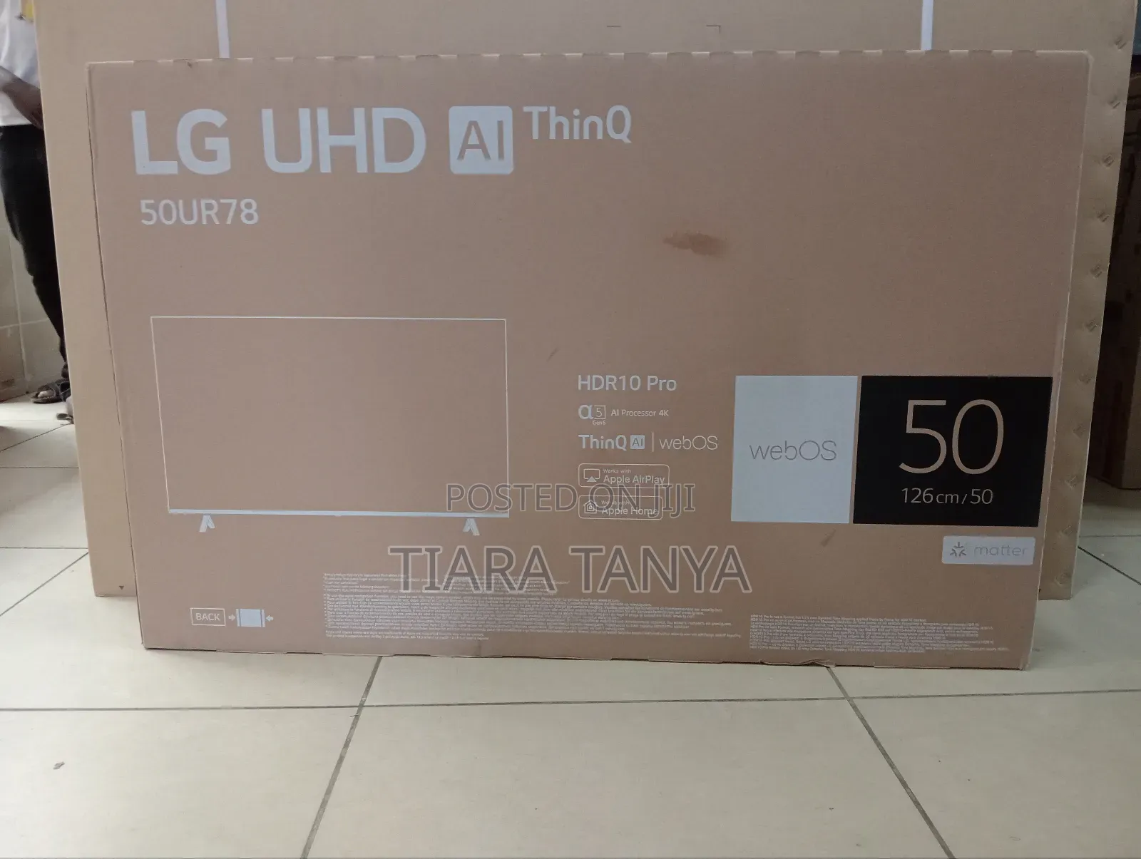 Lg 50 Inch Smart Ur80 Tv
