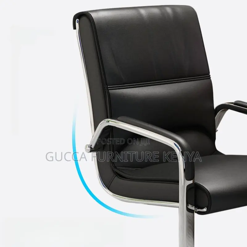 Office Chairs: Ergonomic Executive Waiting Seat With Armrest