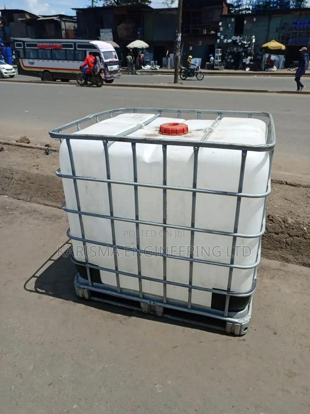 Caged Water Tank - main view