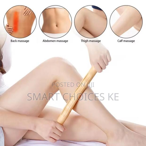 *Wooden Gua Sha Stick Body Massage Tool - thumbnail 2