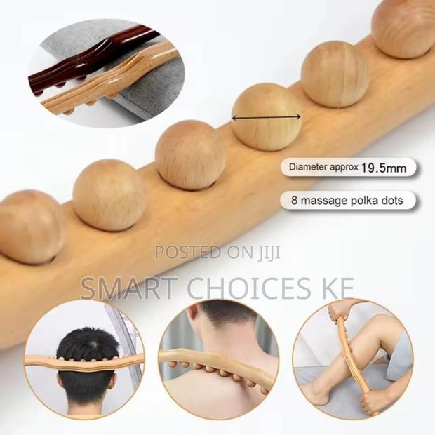 *Wooden Gua Sha Stick Body Massage Tool - thumbnail 4