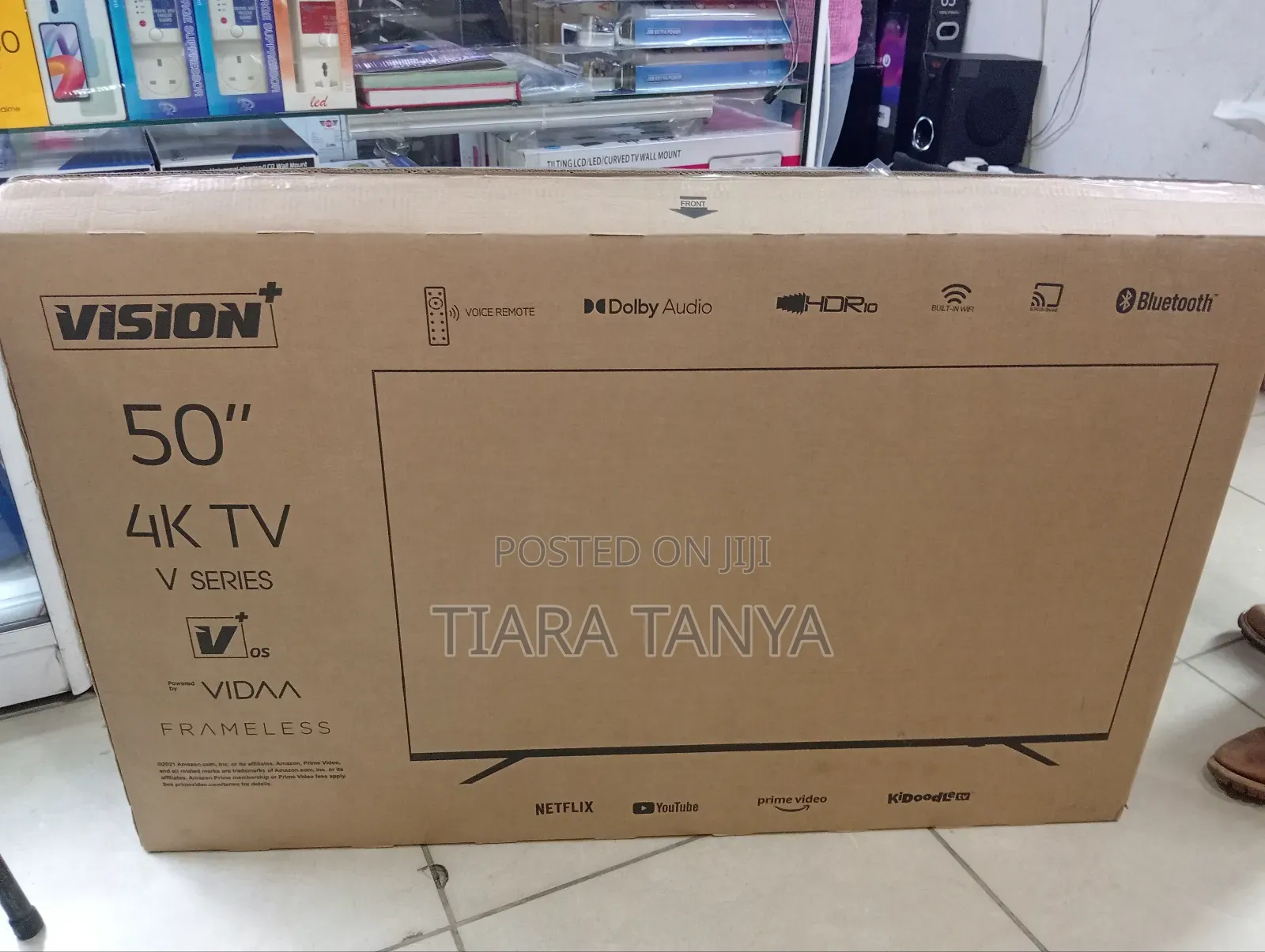 Vision Plus VP 50 Inch Frameless V+ OS Smart TV