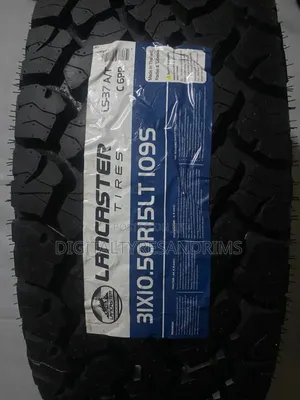 31×10.5R15 Lancaster Tyres Brand New Made in Thailand