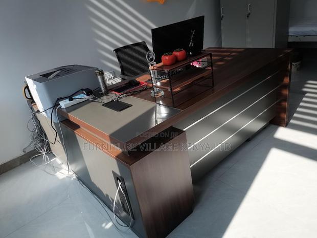 Office Desk:1.6 Meter Boss Executive Office Desk - thumbnail 2