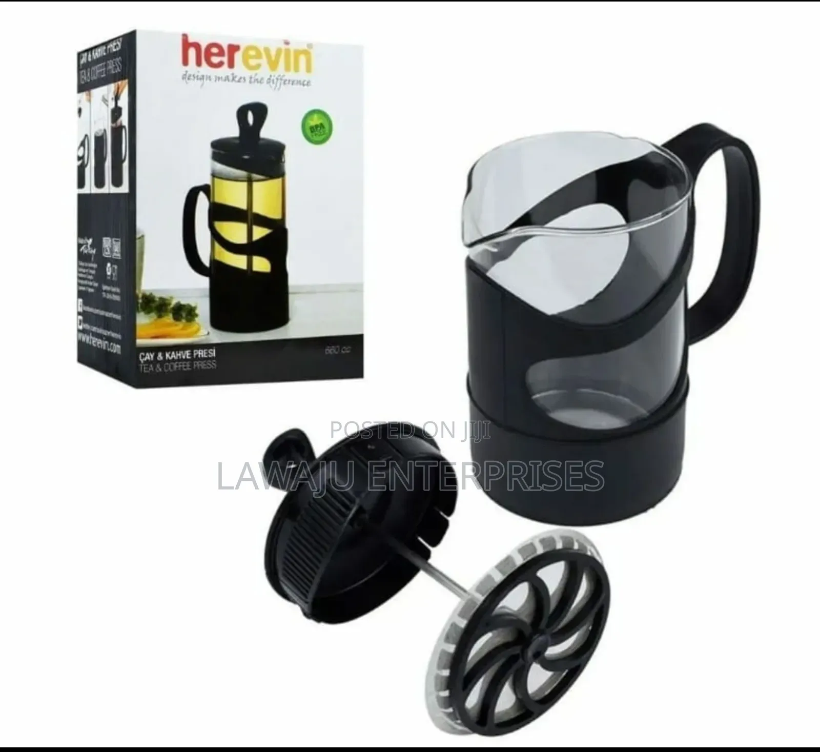 French Press Coffee and Tea Maker