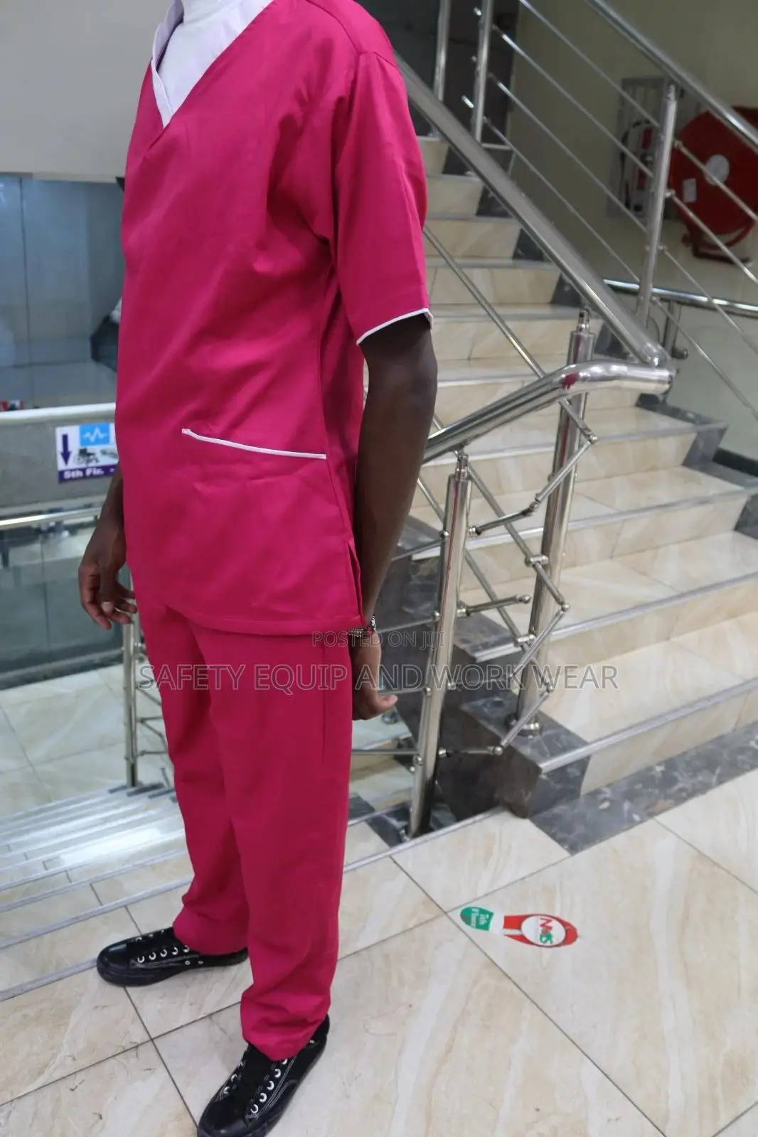 Medical Scrubs Pink Unisex