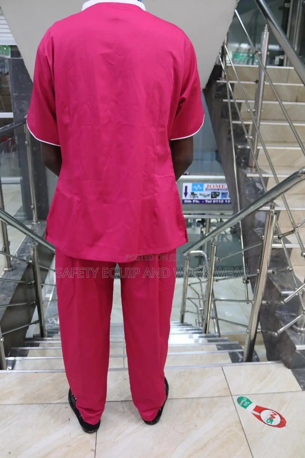 Medical Scrubs Pink Unisex
