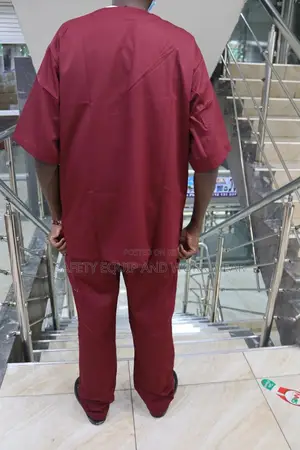 Medical Scrubs Fashion Maroon