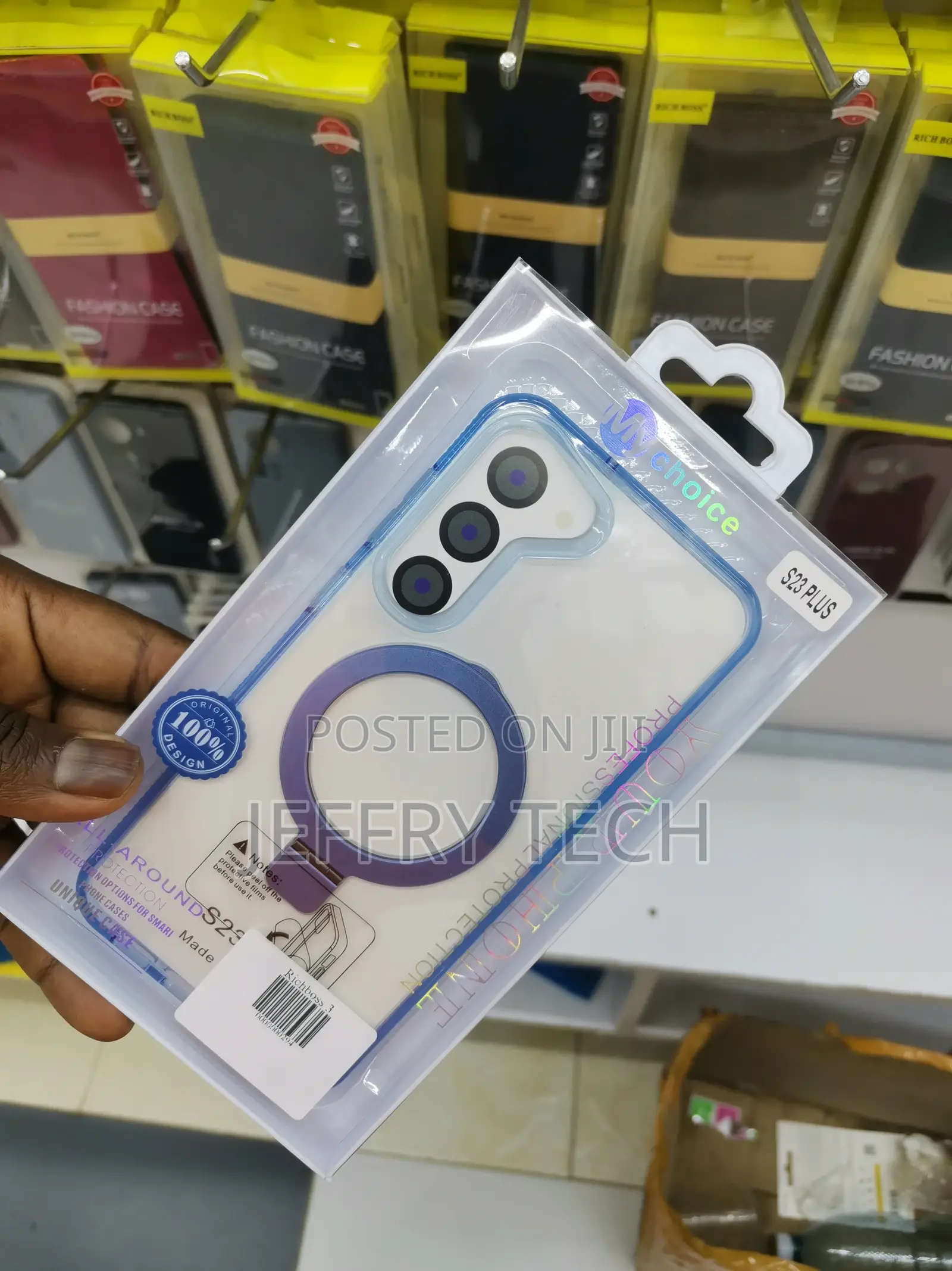 Galaxy S23+ With Magsafe Camera Lens Protector-Clear