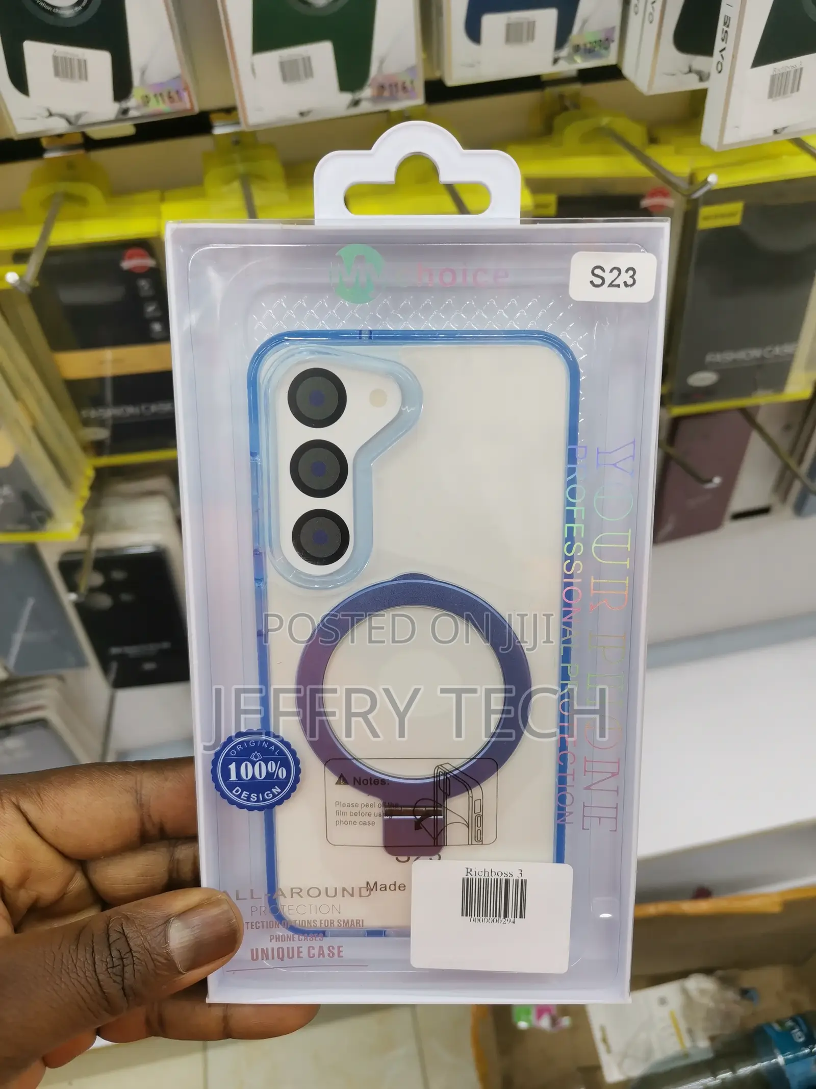 Magsafe Clear Case for Galaxy S23 With Lens Protector