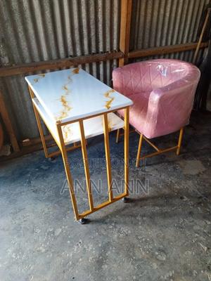 Salon Manicure Seat and Table - main view