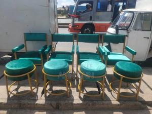 Salon Chairs and Manicure Poofd