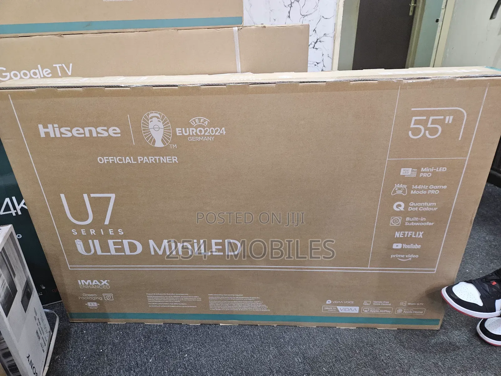 Hisense 55" Class U7 Series Mini-Led Uled Google Tv