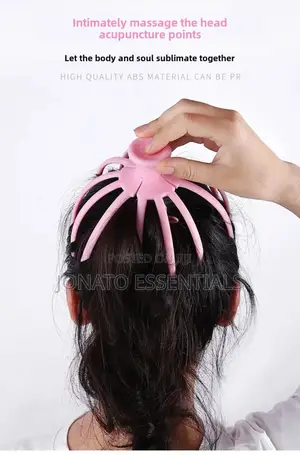 Head Scalp Massager, Octopus Shaped Head Scalp Massage Comb