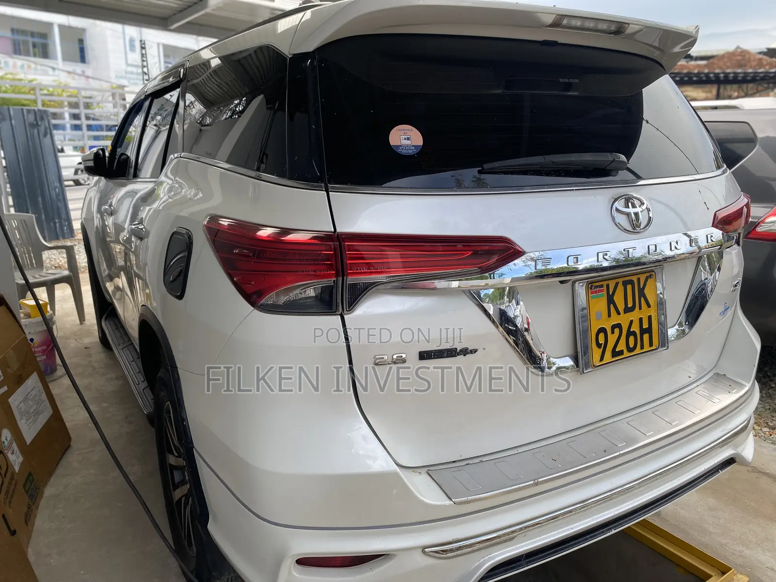 Toyota Fortuner 2.8 D AWD 2016 White