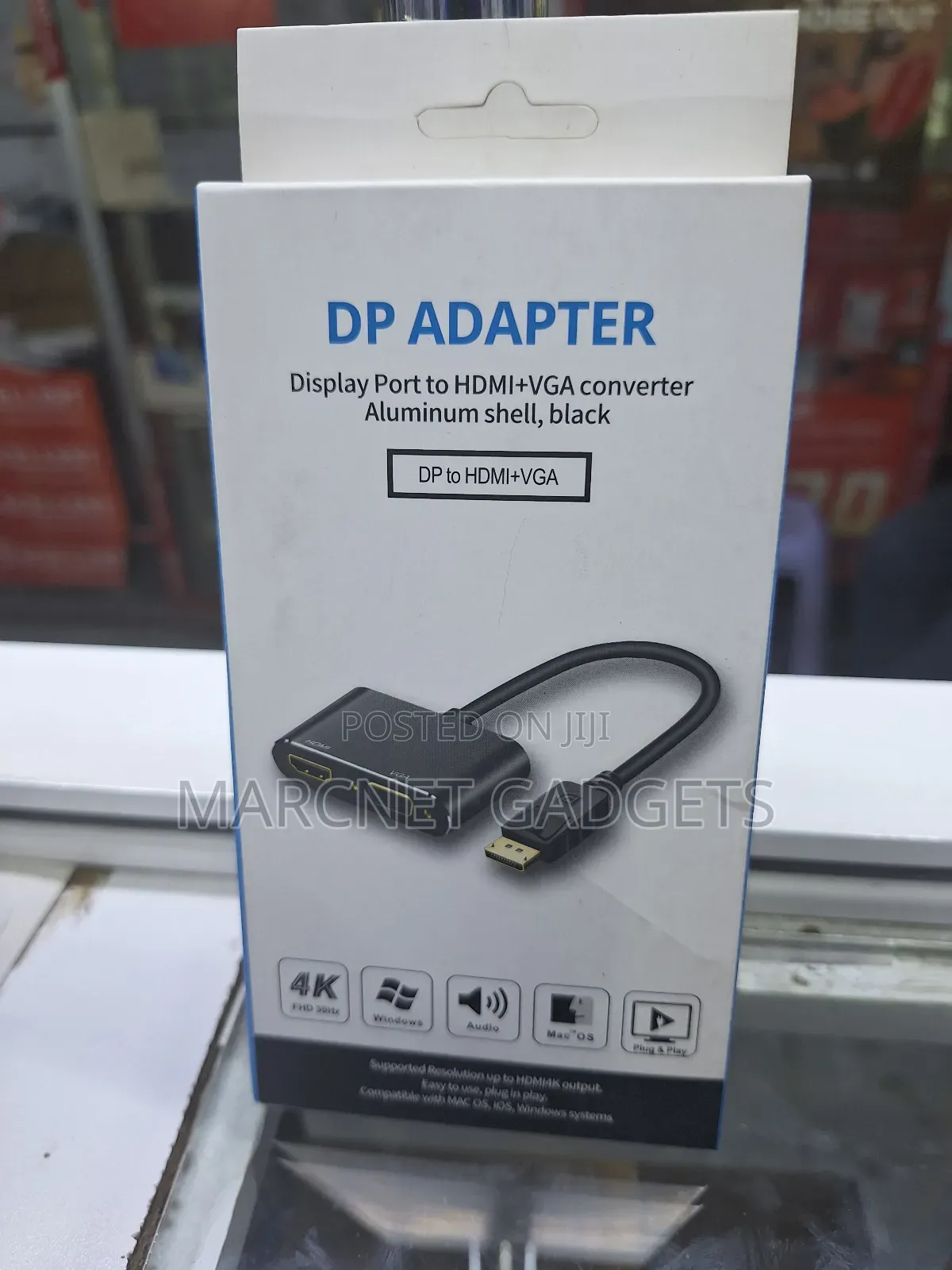 Display to VGA + Hdmi Adapter