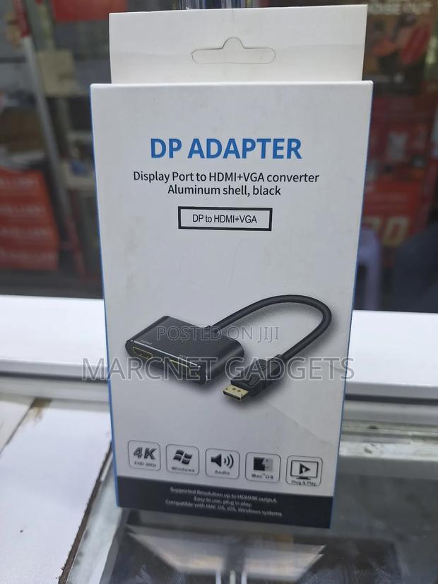 Display to VGA + Hdmi Adapter