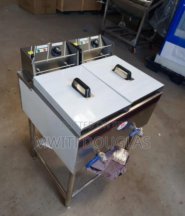 Imported Modern Double Fryer Available