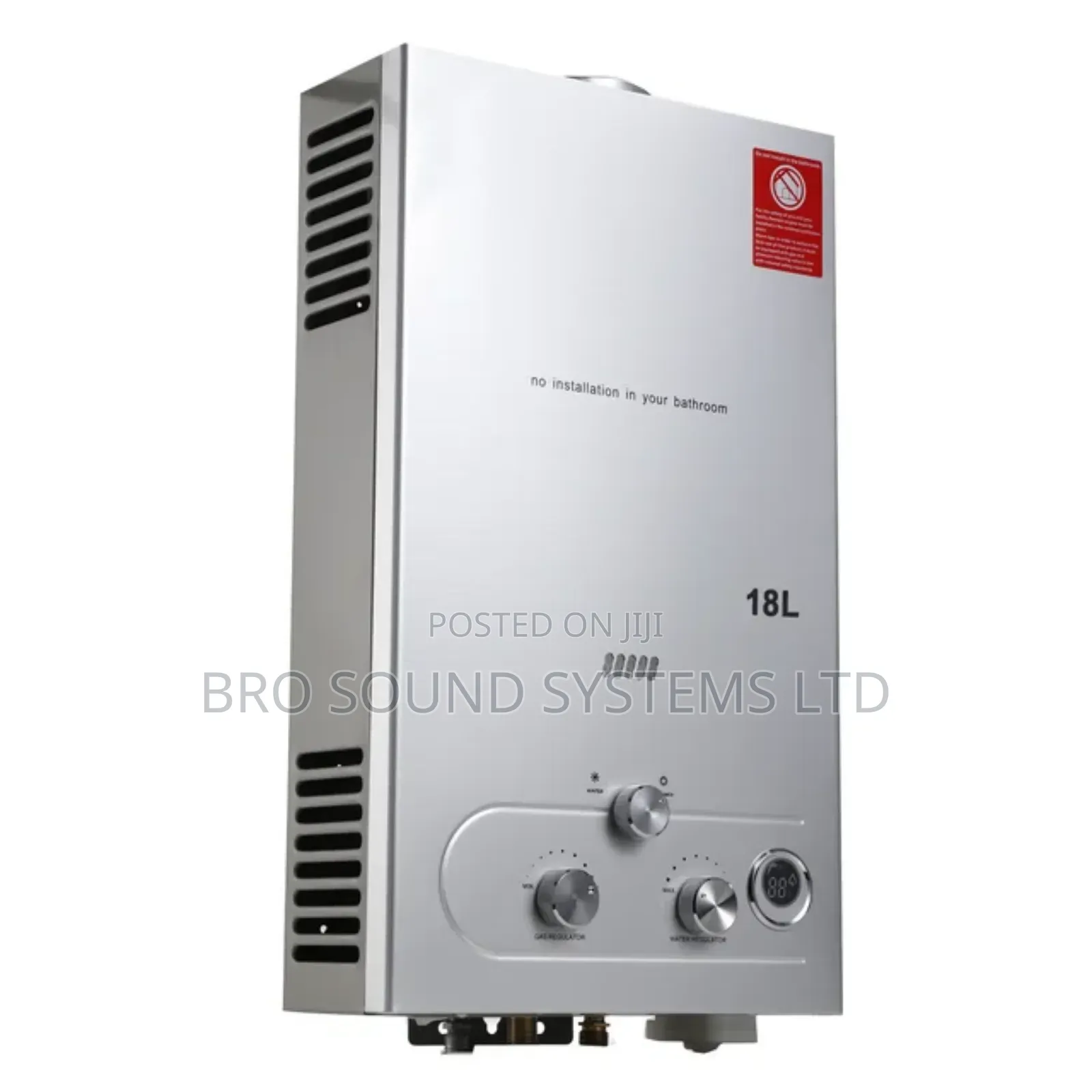 18L LPG Tankless Instant Shower Smart Fast Water Heater