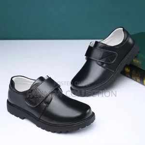 Boys High Quality Leather School Shoes