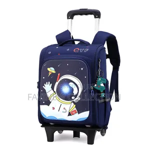 Rolling Trolley Kids School Bag