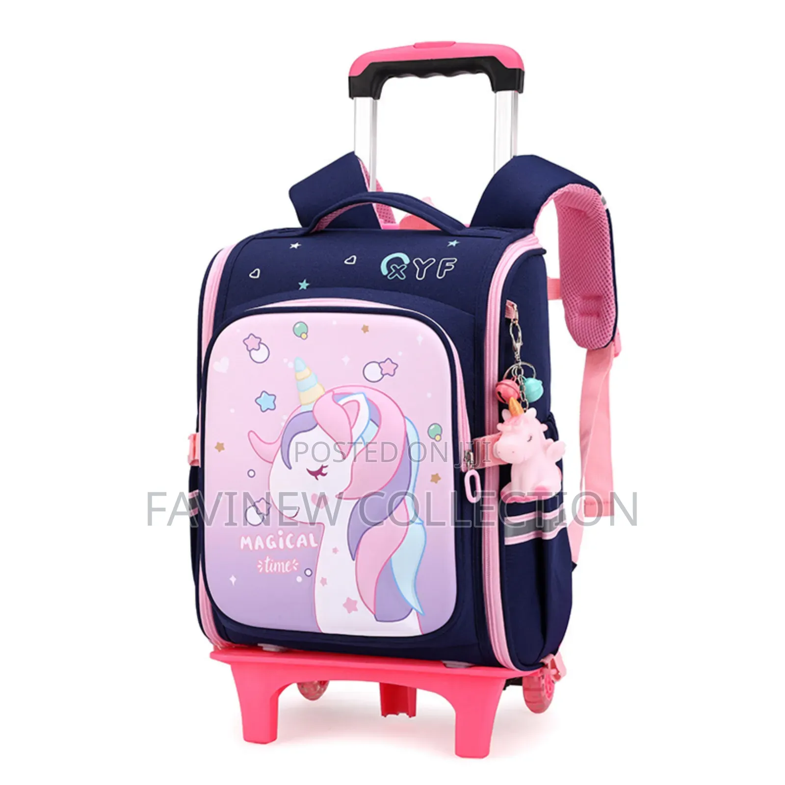 Rolling Trolley Kids School Bag