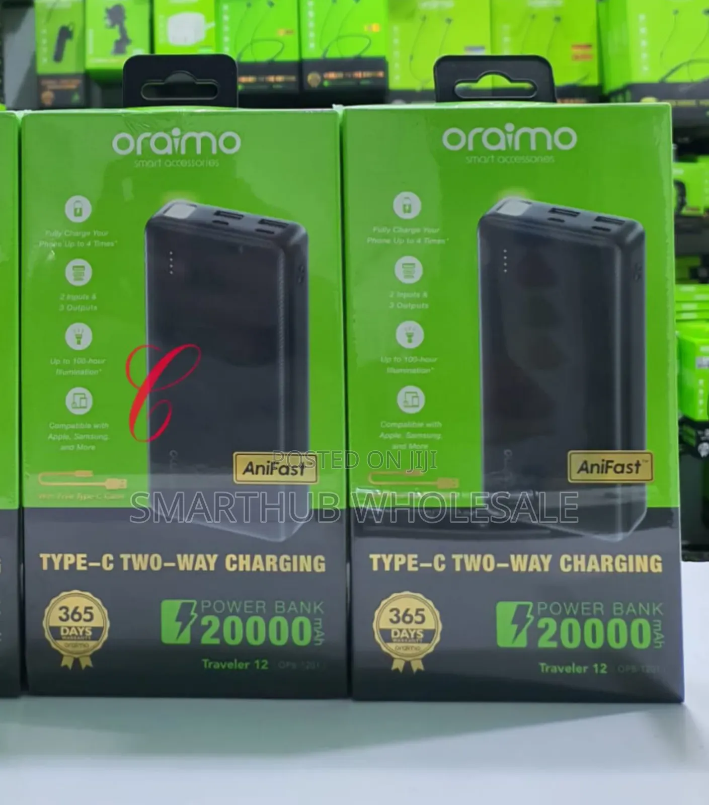 Oraimo Traveler 12 Opbmah Power Bank With