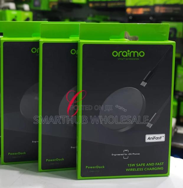 Oraimo Powerdock 15w Magnetic Wireless Charging Pad - thumbnail 2