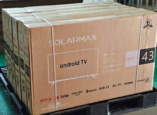 Solarmax 43 Inch Smart TV Bluetooth Enabled G-5
