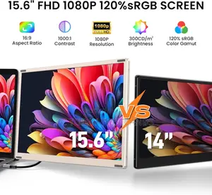 CEVATON Triple Laptop Screen Extender120% SRGB FHD Detachabl