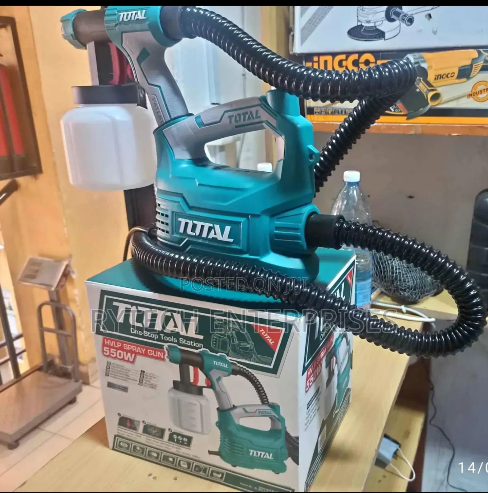 550 Watts Spray Gun) Total Spray Gun