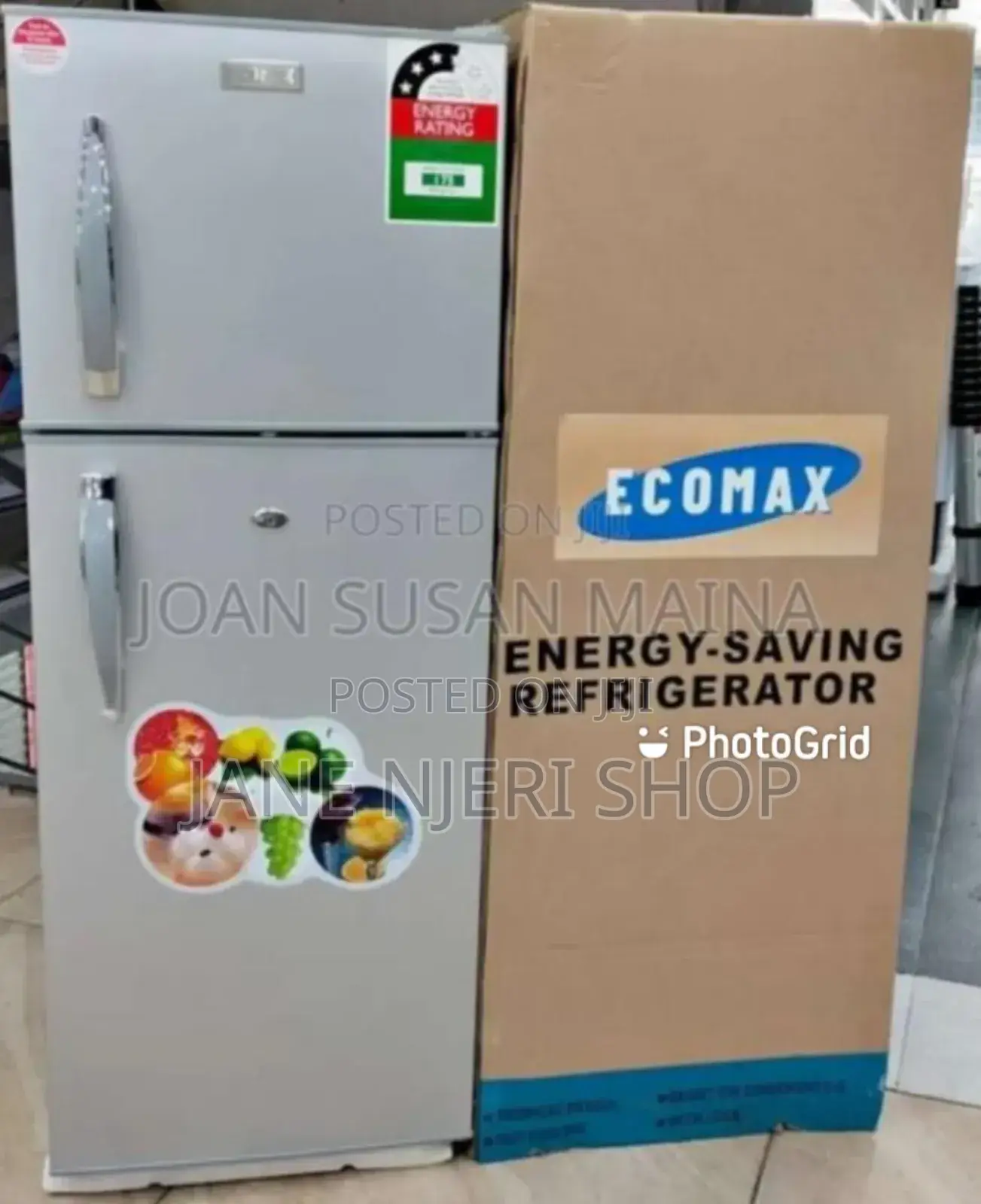Ecomax 138 Litrs Fridge Double Door