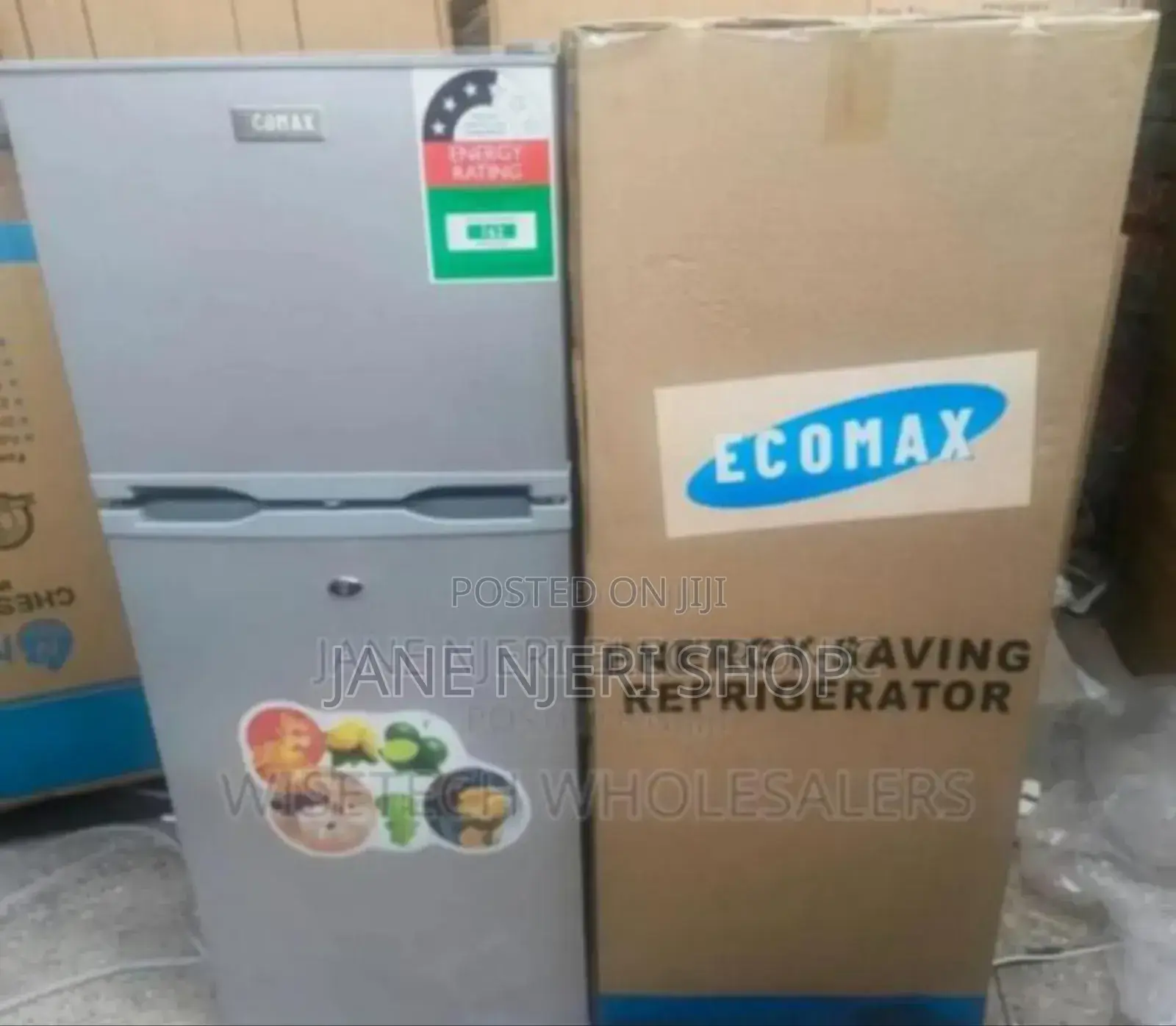 Original Double Door Ecomax Fridge 118litre