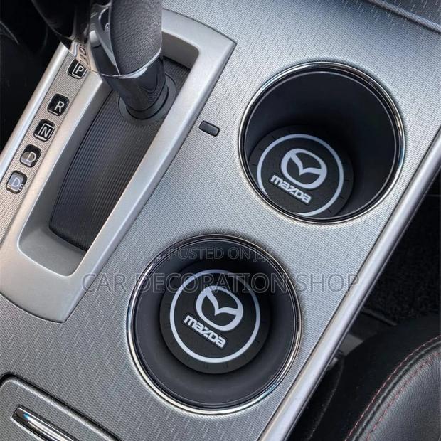 Mazda 2pc Nonslip Coaster Mat