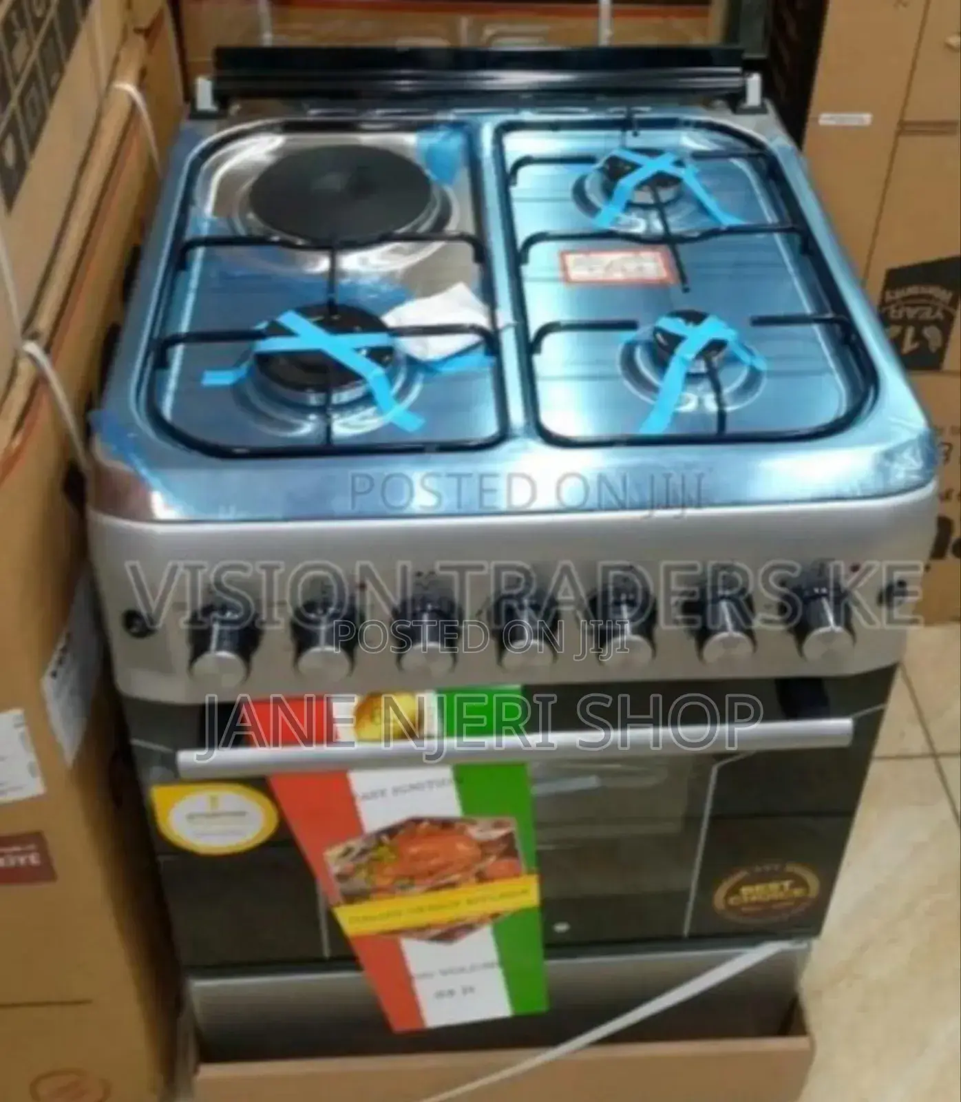 Origina Von 60 by 60 Cookie With Electric Oven 3+1