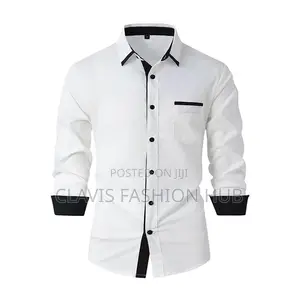White and Black Designer Shirts for Men