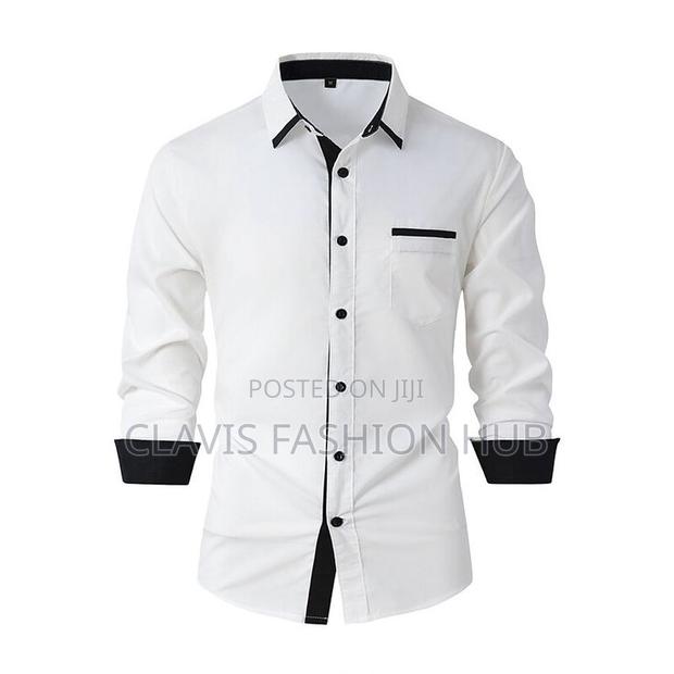 White and Black Designer Shirts for Men