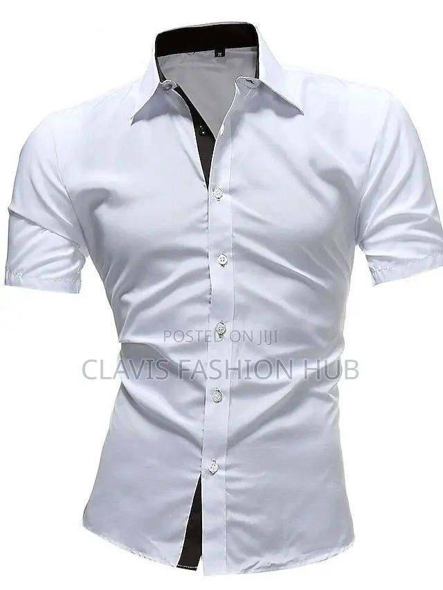 White and Black Designer Shirts for Men