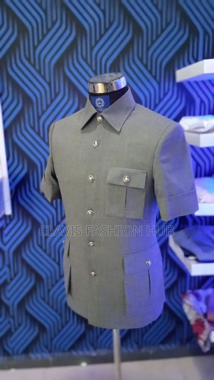 Tailored Kaunda Suit for Men