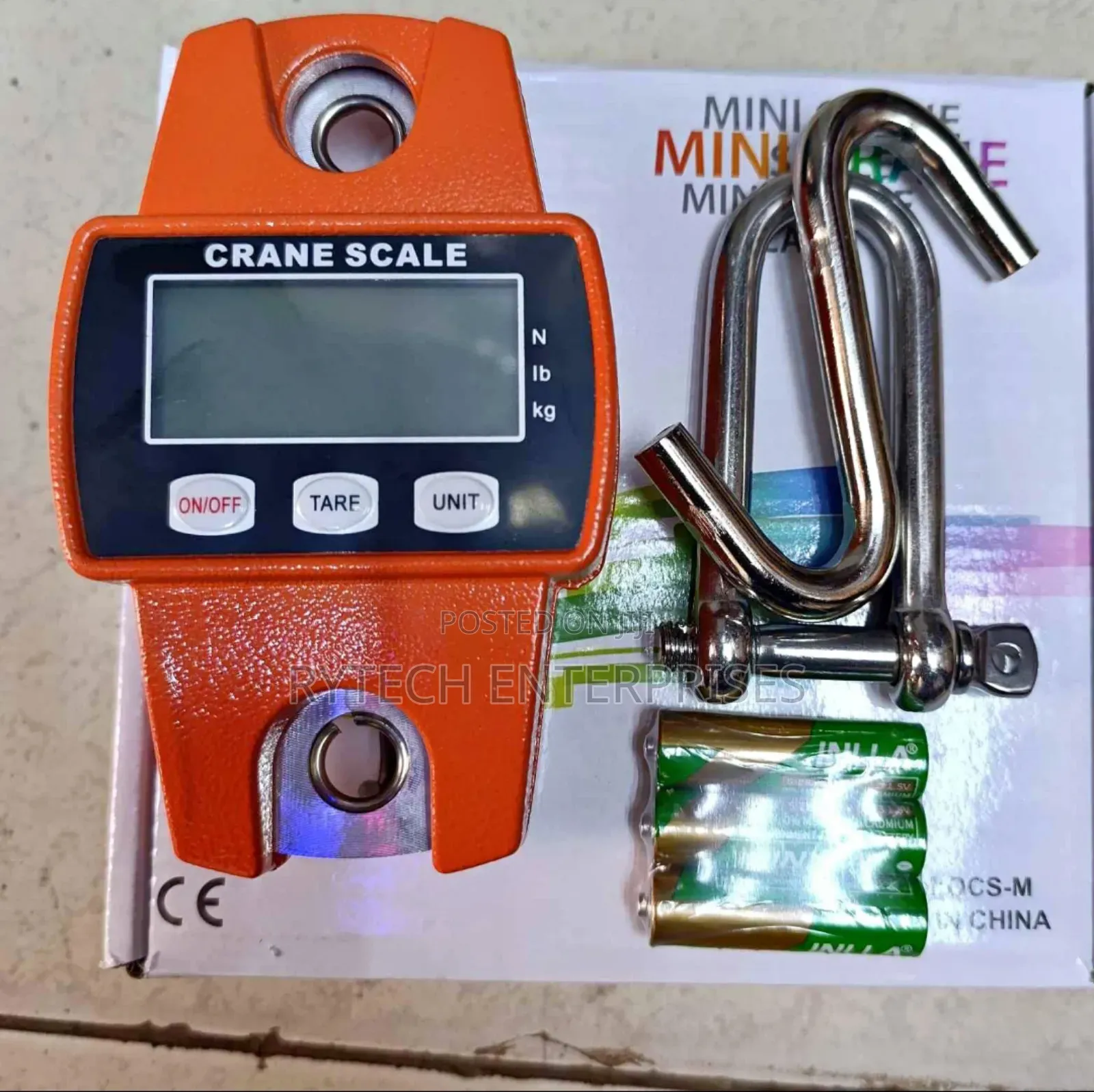Digital Hanging Scale, 300 KGS Scale