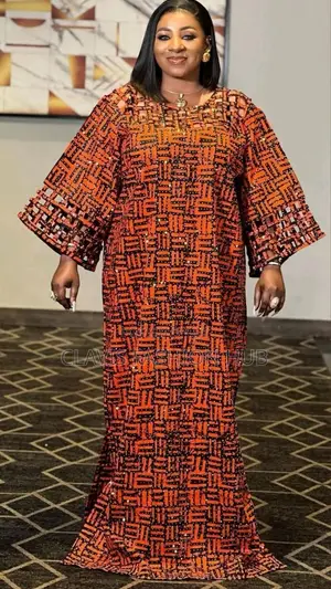 Ankara Kaftan/ Boubou Maxi Dress for Women