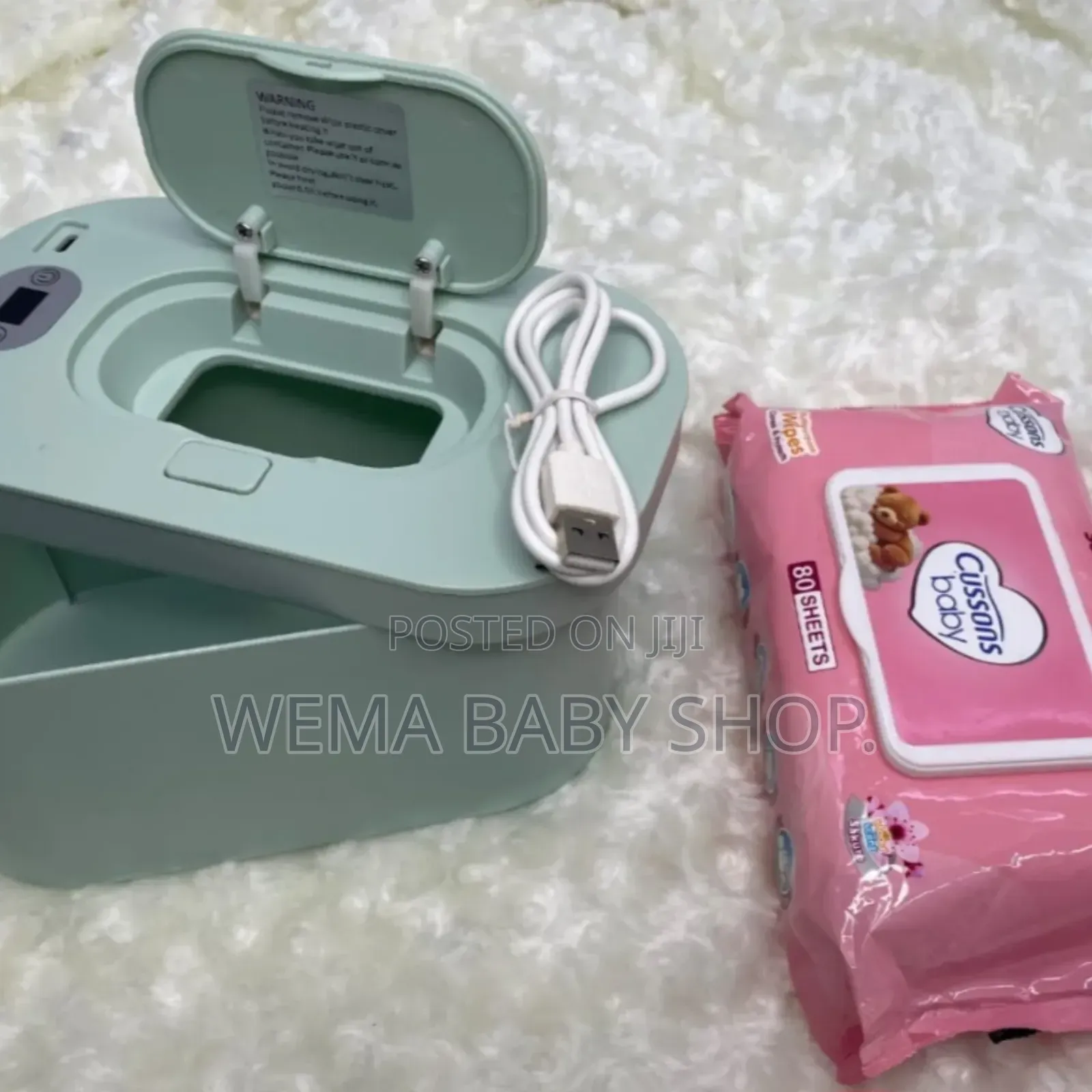 Baby Wet Wipes Heater/Warmer Dispenser