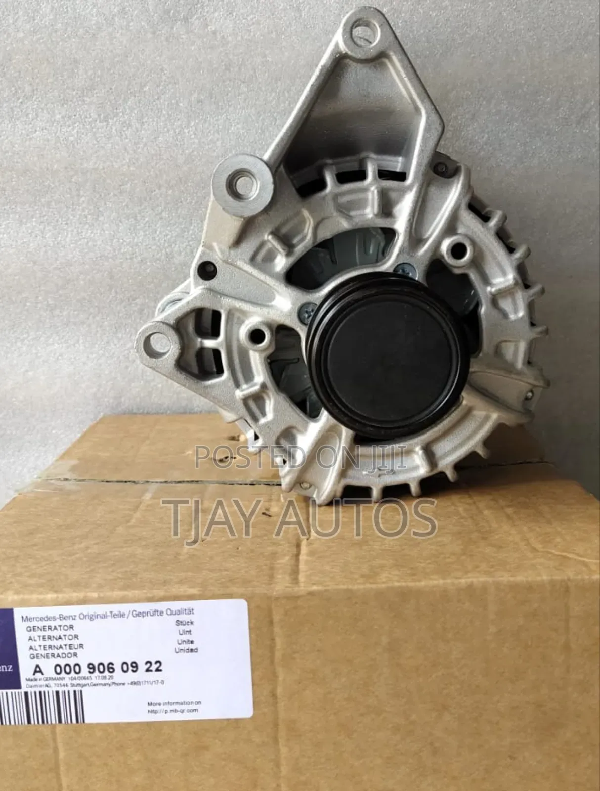 Alternator for Mercedes C-Class W205 M274 A0009060922