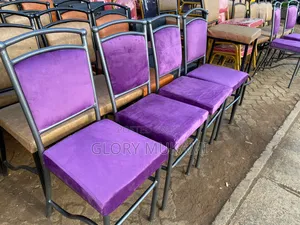 Restaurants and Bar Purple Velvet Chair