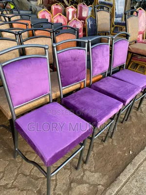 Restaurants and Bar Purple Velvet Chair