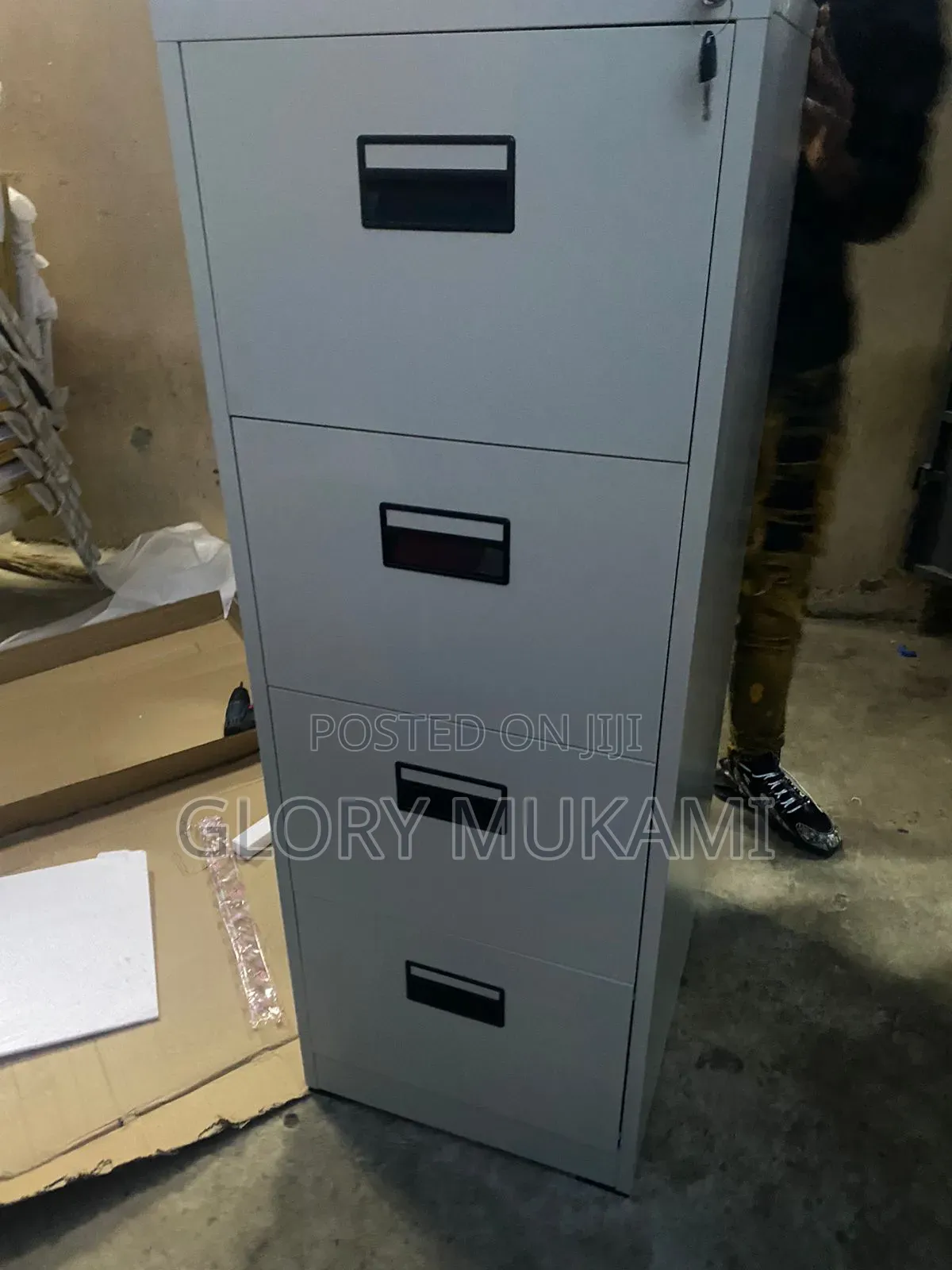 4 Drawer Metallic Filling Cabinet Lockable