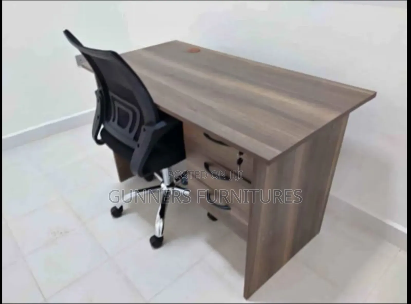 Walnut Desk and Chair