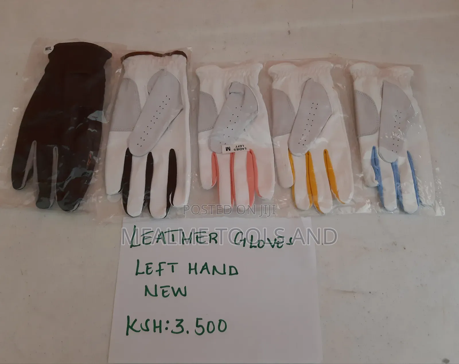 Golf Gloves - M/L Left Hand Brands New or Used Ex-Uk