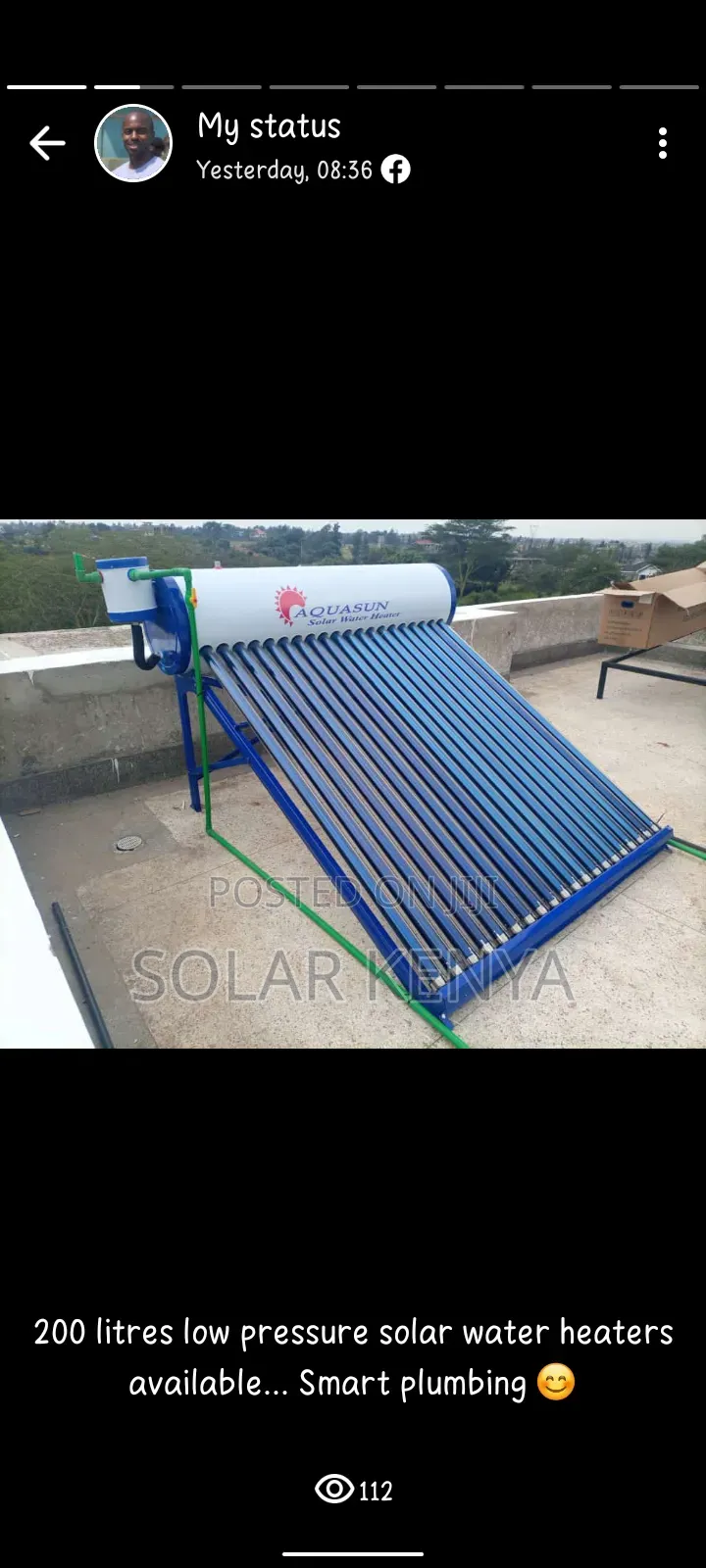 Solar Water Heaters Technician, Sell, Install and Repairs.
