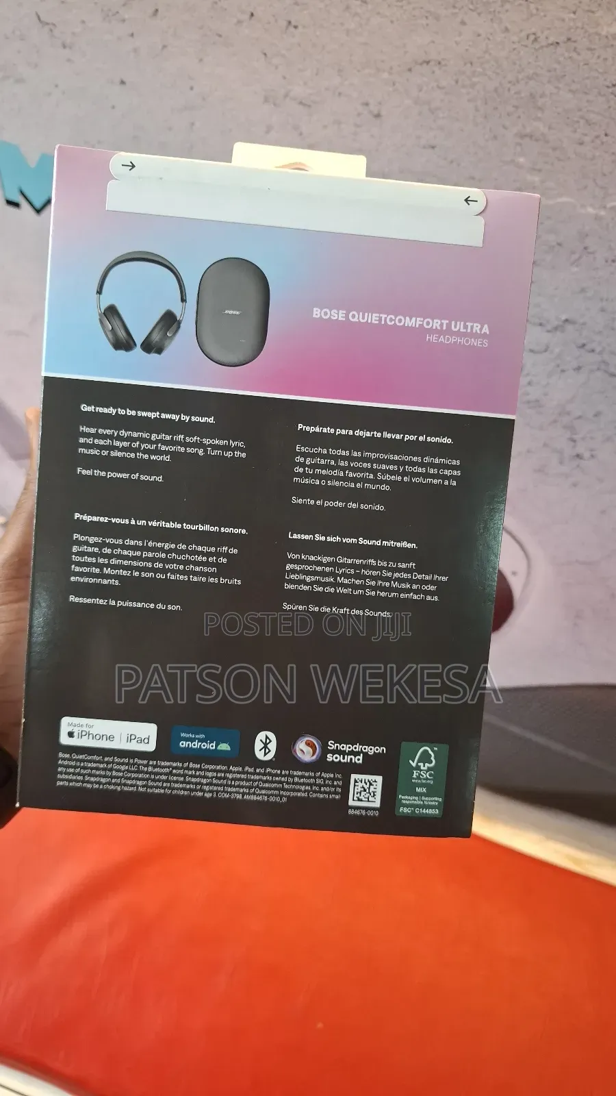 Bose Quietcomfort Ultra Headphones